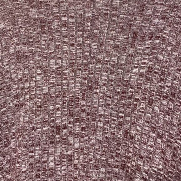 Bobbie Brooks A-Line Knit Dress Long Sleeve Textured Pattern Knee Length Dress - Picture 9 of 12